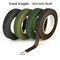 4 Rolls 1/2" Wide Floral Tapes for Bouquet Stem Wrapping and Floral Crafts,Wedding Bouquet,Dark Green,Light Green,Grass Green,Dark Brown